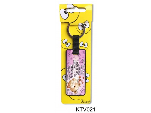 (KTV021) Vicces kulcstartó 7,5 cm - Egy nagymama - Ajándék Nagymamának